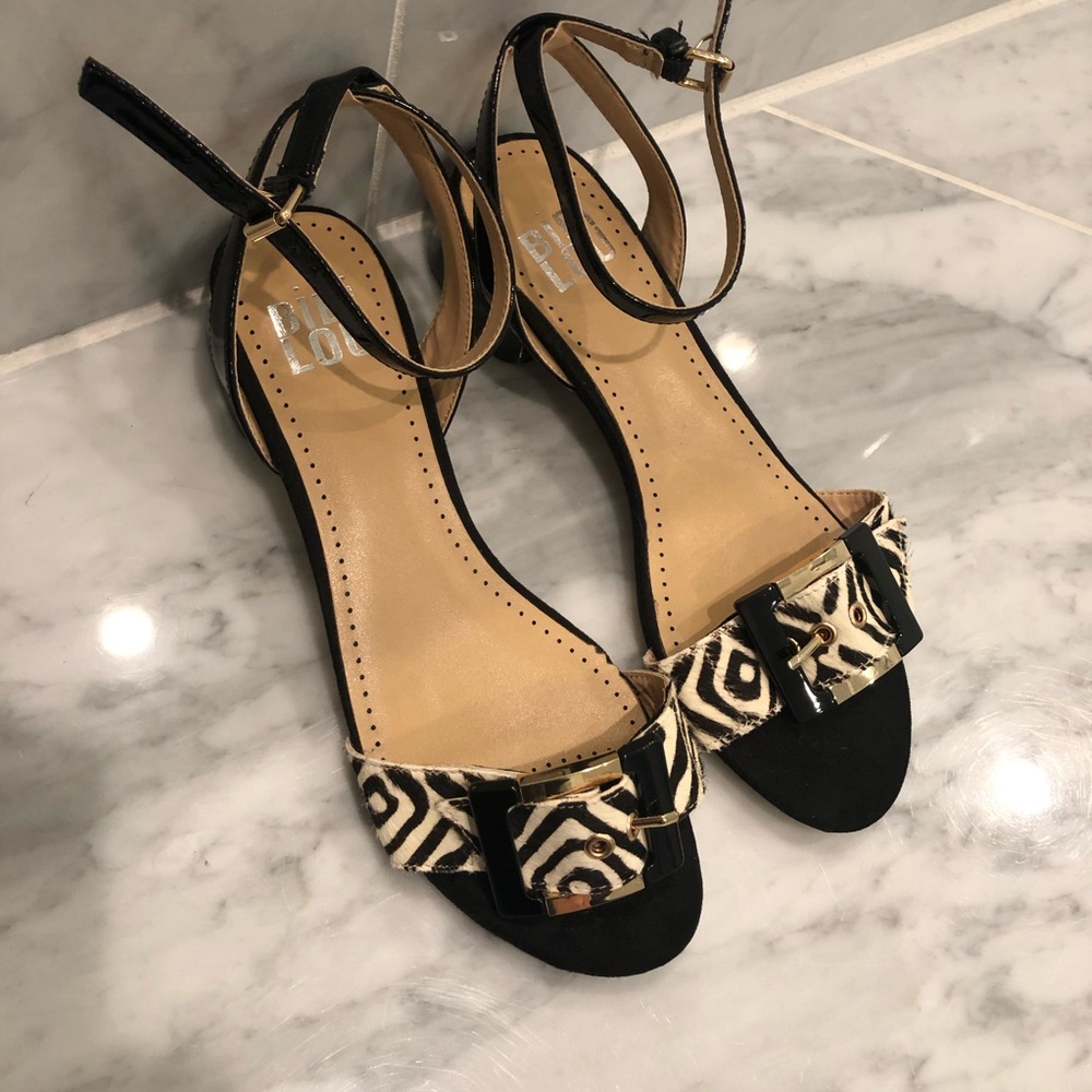 Anthropologie Bibi Lou black sandals - Picture 2 of 4
